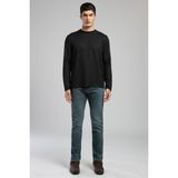 Lee Cooper Wayne Erkek O Yaka Sweatshirt Siyah - XL