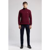 Lee Cooper Westorn Erkek Dik Yaka Sweatshırt Bordo