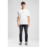 Lee Cooper Wılder Regular Fit%100 Pamuk Baskılı Bisiklet Yaka T-Shirt, S, 262 LCM 242051, BEYAZ, Erkek