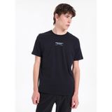 Lee Cooper WILDER Regular Fit%100 Pamuk Baskılı Bisiklet Yaka T-Shirt Siyah, L, 262 LCM 242051, SİYAH, Erkek
