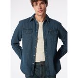 Lee Cooper Wolker 2 Erkek %100 Pamuk Jean Gömlek Denim