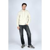 Lee Cooper Work Erkek Kapüşonlu Sweatshirt Ekru