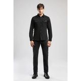 Lee Cooper Worner 2 Erkek Jean Gömlek Denim - S - Mavi