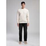Lee Cooper Yarım Balıkçı Yaka Regular Fit Ekru Erkek Kazak 261 Lcm 241029 Ruben Ekru - XL