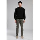 Lee Cooper Yarım Balıkçı Yaka Regular Fit Siyah Erkek Kazak 261 Lcm 241029 Ruben Siyah - 2XL