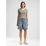 Lee Cooper Yeşil Kadın T-Shirt 262 Lcf 242008 Rosette Yeşil - M