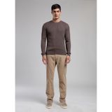 Lee Cooper Yüksek Bel Straight Açık Bej Chino Pantolon, 31-32, 5003310734, Açık Bej, Erkek