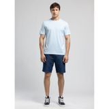 Lee Cooper Yuvarlak Yaka Açık Mavi T-Shirt, S, 5003355152, Açık Mavi, Erkek