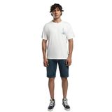 Lee Cooper Yuvarlak Yaka Ekru Erkek T-Shirt 252 LCM 242041 KELVIN EKRU
