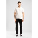 Lee Cooper Yuvarlak Yaka Ekru Erkek T-Shirt 262 LCM 242052 JASIEL EKRU