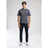 Lee Cooper Yuvarlak Yaka Koyu İndigo T-Shirt, M, 261 LCM 242001, K. İNDİGO, Erkek