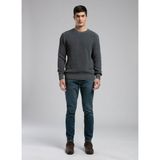 Lee Cooper Yuvarlak Yaka Regular Fit Antrasit Erkek Kazak 261 Lcm 241027 Wılson Antrasit