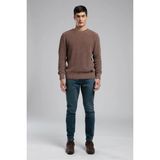 Lee Cooper Yuvarlak Yaka Regular Fit Kahve Erkek Kazak 261 Lcm 241027 Wılson Kahve - XL