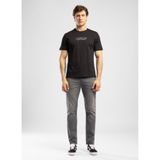 Lee Cooper Yuvarlak Yaka T-Shirt, L, 5003355177, Siyah, Erkek