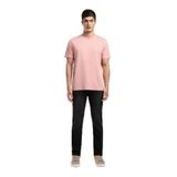 Lee Cooper Yuvarlak Yaka T-Shirt, M, 5003355091, Pudra, Erkek