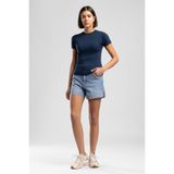 Lee Cooper Zaı Jean Şort Mavi, 29, 262 LCF 121019, MAVİ, Kadın