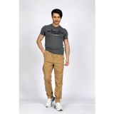 Lee Cooper Zarse Normal Bel Konik Kesim Daralan Paça %100 Pamuk Camel Erkek Pantolon