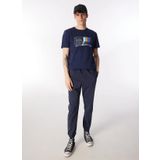 Lee Dar Paça Lacivert Erkek Kargo Pantolon LM04009410 Jogger Non Denim Pantolo
