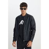 Lee Erkek Ceket L242469001 - Siyah - 2XL