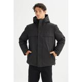 Lee Erkek Ince Şişme Mont Siyah - XL