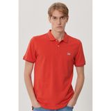 Lee Erkek Kırmızı Polo Tişört - XXL