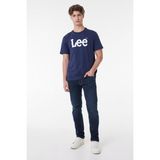 Lee Erkek Lacivert Yuvarlak Yaka Tişört ML65QAIEE - S