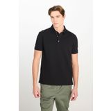 Lee Erkek Polo Yaka T-shirt L2510551, Siyah, 2XL