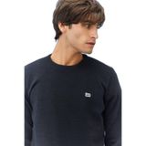 Lee Erkek Regular Fit Normal Kesim Sıfır Yaka Triko Kazak 672L21214 Lacivert XXXL