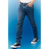 Lee Erkek Rider Slim Fit Normal Bel Denim Esnek Jean Kot Pantolon - 30 / 32 - Lacivert