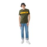 Lee Erkek T-Shirt 5002921688, Haki, 2XL