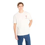 Lee Erkek T-Shirt L2510086, Beyaz, M