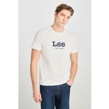 Lee Erkek T-Shirt L2510154, Ekru, L