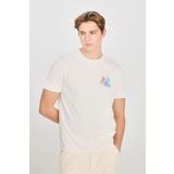 Lee Erkek T-Shirt L2510324, Kırık Beyaz, L