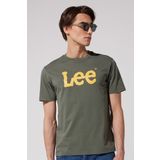 Lee Eu Coll.M Big Logo Crew Neck Erkek T-shirt ML65QAI801