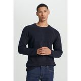 Lee Kadın Regular Fit Bisiklet Yaka Lacivert Tirko Kazak Renkli Desenli Günlük Stil