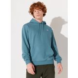 Lee Kapüşon Yaka Turkuaz Erkek Sweatshırt L80YRYA64 Kapüşonlu Sweatshirt