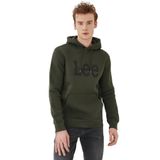 Lee Kapüşonlu Sweatshirt Erkek Sweatshirt, Yeşil, S