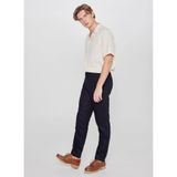 Lee Keten Regular Fit Siyah Pantolon, 2XL, L2610018, Black-L2610018001, Erkek