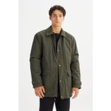 Lee Klasik Yaka Regular Fit İçi Polarlı Erkek Parka L2520059 308 HAKİ
