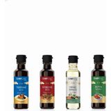 Lee Kum Kee Chefline Asia 4lü Uzakdoğu Sos Seti - Soya Sosu 150ML -Istiridye Sos 150ML -Teriyaki Sos 150ML - Pirinç Sirkesi 150ML - 600 ml