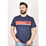 Lee L211918410 Lacivert Erkek T-shirt