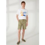 Lee L231406801 Chino Şort Regular Fit Haki Erkek Şort