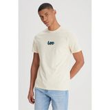 Lee L241521 614 Beıge Erkek T-Shırt - Bej - M