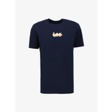 Lee L241521410 Lacivert Oversize Erkek T-shirt