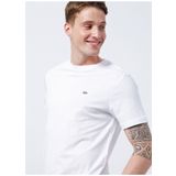 Lee L60UFQ12 Bisiklet Yaka Regular Fit Beyaz Erkek T-shirt