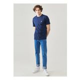 Lee L60UFQ35 Bisiklet Yaka Regular Fit Lacivert Erkek T-shirt
