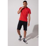 Lee L60UFQ512 Bisiklet Yaka Mercan Erkek T-shirt