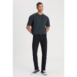 Lee L706HFAE Erkek Siyah Daren Jean Kot Pantolon - 32 / 34