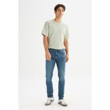 Lee L70700024381 Mavi Erkek Dare Pamuklu Straight Fit Cepli Esnek Jean Denim Kot Pantolon - 33 / 32