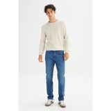 Lee L70700024381 Mavi Erkek Dare Pamuklu Straight Fit Cepli Esnek Jean Denim Kot Pantolon - 34 / 32